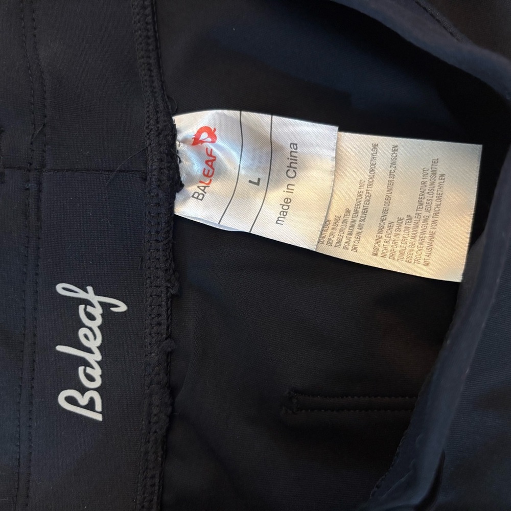 Baeleaf Black Bootcut Yoga Work Pants - Picture 3 of 4